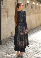 Winter - Rang Rasiya - Carnation 25 - Luxury Shawl Edit - CWD#13 - Americano