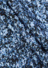 Elite Men Yarn Count Digital Selvage Satin Cotton Fabric - R Multi