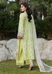 Lawn - Elaf Premium - Chikankari Prints 26 - ERC-2A - HINA