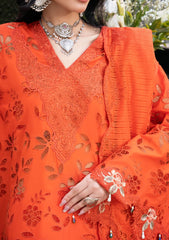 Lawn - Naqsh - Chikankari Festive 26 - D#00202 - Maple Glow