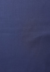 Loro Piana Lightest Super 150's Wool & Silk Fabric - Navy Blue