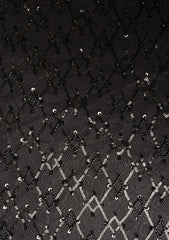 Italian Cut Dana Net With Sequence Work - FCE#437