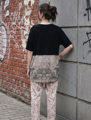 Pret - Moven - Round Neck T-Shirt - Black & Skin