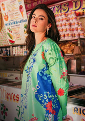 Lawn - Mushq - Hemline - La Dolce - Prints Vol-2 - HUN25#10B - LIVING HEART