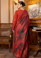 Winter Collection - Rang Rasiya - Carnation Khaddar Shawl - Zoya - D#02