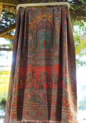 Pure Jamawar Kaani Shawl D - 2235 - Multi