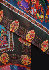 Pashmina Digital Printed Shawl D - 01F - Multi