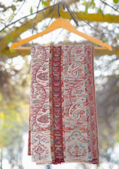 Pure Pashmina Kaani Jamawar Shawl D - 04 - Mouse