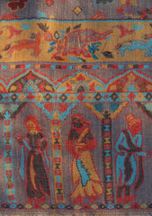 Pure Jamawar Kaani Shawl D - 2234 - Multi Skin