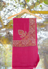 Pashmina Emboridered Shawl D - 66 - Maroon