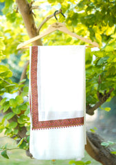 Pashmina Emboridered Shawl D - 04 - Off white
