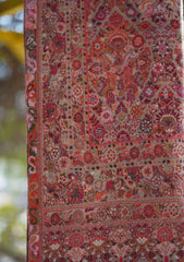 Pure Pashmina Kaani Jamawar Shawl D - 95 - Multi
