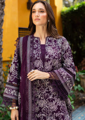 Lawn - Marjjan - Seraya - Embroidered 25 - MBL#23-B - MAGENTA