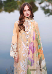 Lawn - Mushq - Hemline Secret Garden 26 - Beyond The Garden Gate - MHS#205 - Wisteria Veil