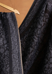 Pashmina Zari Jamawar Shawl D#89 - Black