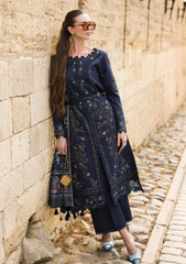 Winter - Rang Rasiya - Carnation 25 - Luxury Shawl Edit - CWD#13 - Americano