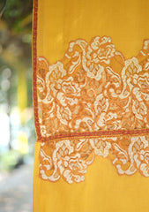 Pashmina Patch Work Shawl D - 39 - Mustard
