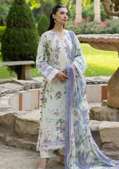 Lawn - Elaf Premium - Signature Embroidered 26 - Vol II - ESG#03B - KATIE