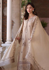 Winter - Noor by Saadia Asad - Pashmina Shawl 25 - NSP#12 - Caramel Mist