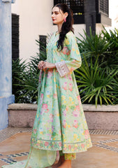 Lawn - Farasha - Aurea - Eid Summer 25 - Mint Dew