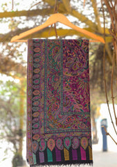 Pure Pashmina Kaani Jamawar Shawl D - 53V - Multi