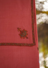 Pashmina Emboridered Shawl D - 61D - Carrot