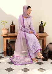 Lawn Collection - Eshaal Mishkaat - Zaib un Nisa - D#5A - Lilac Affair