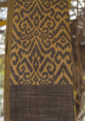 Pure Pashmina Kaani Jamawar Shawl D - 61D - Golden