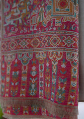 Pure Jamawar Kaani Shawl D - 2247 - Fawn