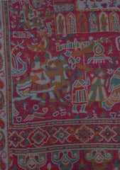 Pure Jamawar Kaani Shawl D - 2247 - Fawn