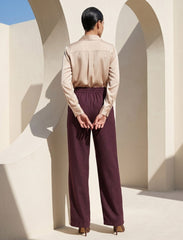 Pret - Moven - Cotton Linen Trouser - Purple