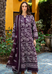 Lawn - Marjjan - Seraya - Embroidered 25 - MBL#23-B - MAGENTA