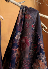 Karandi Embroidered Shawl D#07 - N Blue