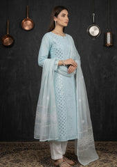 Formals - Riwaj - Fancy 26 - Ari & Mukesh Work - 2 Pcs - D#01 - Ferozi