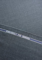 Drapers Vitale Pantheon Super 130's Wool Fabric - Charcoal