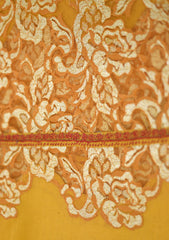 Pashmina Patch Work Shawl D - 39 - Mustard
