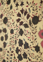 Digital Printed Wool Shawl D - 07 - Brown