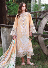 Lawn - Mushq - Hemline Secret Garden 26 - Beyond The Garden Gate - MHS#205 - Wisteria Veil