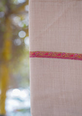 Pure Pashmina Kashmiri Work Shawl D - 27 - D Skin