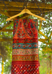 Pure Pashmina Ari Work Shawl D - 117 - Multi