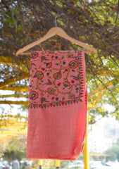 Pashmina Emboridered Shawl D - 67 - T Pink