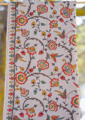 Pashmina Emboridered Shawl D - 67 - L Brown