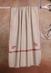 Pashmina Kashmiri Border Scarf D#26 - L Skin