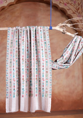 Pashmina Jamawar Scarf D#88 - Skin