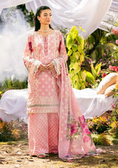 Lawn - Elaf - Summer Prints 25 - EPS#2A - ROSE DUSK