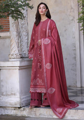 Winter - Noor by Saadia Asad - Pashmina Shawl 25 - NSP#08 - Sienna