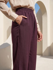 Pret - Moven - Cotton Linen Trouser - Purple