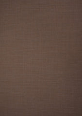Scabal Plain Selvage Suiting - Muted Brown
