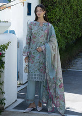 Lawn - Elaf Premium - Santorini Prints 26 - EPN#08A - EIRINI BLOOM