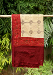 Embroidered Wool Shawl D - 66 - G Pista